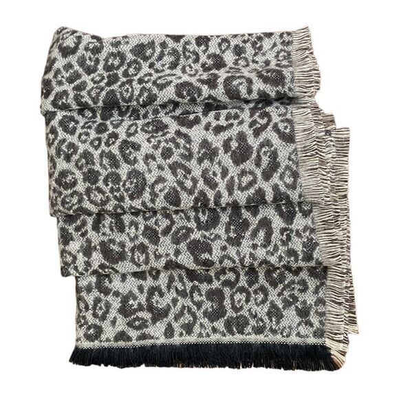 Cheetah‎ Print Reversible wrap shawl scarf - Picture 1 of 3